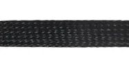 SLEEVING, BRAID, BLACK, 25M