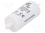 Capacitor: polypropylene; motors, run; 5uF; 425VAC; Ø28x55mm; ±5% DUCATI ENERGIA