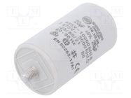 Capacitor: polypropylene; motors, run; 20uF; 475VAC; Ø40x70mm DUCATI ENERGIA