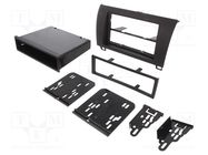 Radio frame; Toyota; 1 DIN,2 DIN; matt black METRA