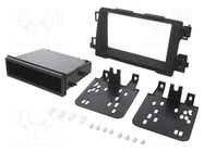 Radio frame; Mazda; 2 DIN; matt black METRA