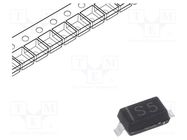 Diode: Schottky switching; SMD; 30V; 0.35A; SOD123; reel,tape TAIWAN SEMICONDUCTOR