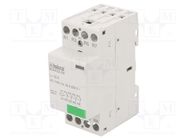 Contactor: 4-pole installation; 32A; 230VAC; NC x4 ISKRA