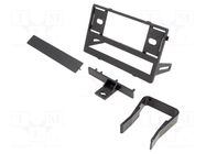 Radio frame; Honda; 1 DIN; black METRA