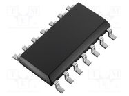 IC: digital; buffer,non-inverting,line driver; Ch: 4; CMOS; SMD 