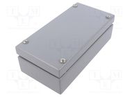 Enclosure: multipurpose; X: 100mm; Y: 200mm; Z: 61mm; steel; grey RAYCHEM RPG