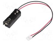 Holder; N; Batt.no: 1; 3pin,cables,terminal; 150mm KEYSTONE