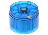 Module: light signaller; blue; LED; 24VDC; IP65; Ø70x50mm; LR7 PATLITE