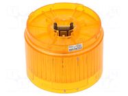 Module: light signaller; amber; LED; 24VDC; IP65; Ø70x50mm; LR7 PATLITE