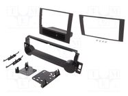 Radio frame; Dodge,Jeep; 2 DIN; matt black METRA