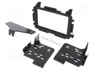 Radio frame; Honda; 2 DIN; matt black METRA