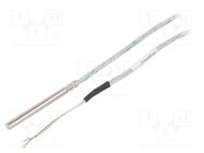 Sensor: temperature; thermocouple K; Insulation: fiberglass; cl.1 GUENTHER