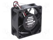 Fan: DC; axial; 12VDC; 60x60x25mm; 24.6m3/h; 21dBA; ball; 3000rpm PANASONIC