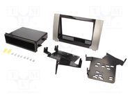 Radio frame; Toyota; 1 DIN,2 DIN; black METRA