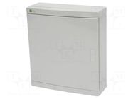 Enclosure: multimedia; IP40; wall mount; Arrangement: 12+12 ELEKTRO-PLAST NASIELSK