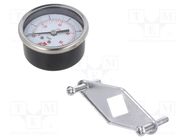 Manometer; 0÷6bar; non-aggressive liquids,inert gases; 50mm PNEUMAT