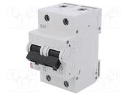 Circuit breaker; 230/400VAC; Inom: 80A; Poles: 2; Charact: B; 10kA ETI POLAM