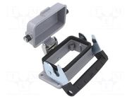 Enclosure for connectors: HDC; size H-B 10; for panel mounting LAPP