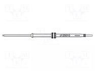 Nozzle: hot air; 1mm; for hot air station JBC TOOLS