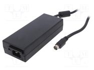 Power supply: switching; 19VDC; 6.32A; Out: KYCON KPPX-4P; 120W XP POWER