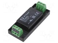 Converter: DC/DC; 20W; Uin: 18÷75VDC; Uout: 5VDC; Iout: 4A; on panel XP POWER