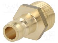 Quick connection coupling; max.15bar; Thread: M14x1,5; -20÷200°C PNEUMAT