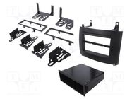 Radio frame; Cadillac; 1 DIN,2 DIN; matt black METRA