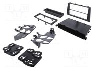 Radio frame; Lexus; 1 DIN,2 DIN; matt black METRA