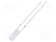 LED; 3mm; white cold; 1120÷1560mcd; 110°; Front: flat; 2.9÷3.4VDC OPTOSUPPLY