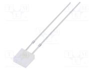 LED; rectangular; 2x5x5mm; white cold; 750÷1120mcd; 100°; 20mA 