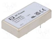 Converter: DC/DC; 15W; Uin: 9÷36V; Uout: 15VDC; Iout: 1A; THT; JTH 