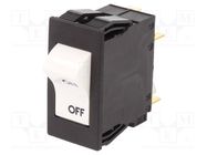 Circuit breaker; Urated: 240VAC; 60VDC; 5A; DPST; Poles: 2; SNAP-IN SCHURTER