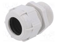 Cable gland; with long thread; M40; 1.5; IP68; polyamide; grey BM GROUP