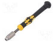 Screwdriver; torque; ESD; 131mm; 0.02÷0.06Nm WERA