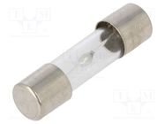 Fuse: fuse; time-lag; 20A; 250VAC; glass; 5x20mm; brass; bulk OPTIFUSE