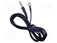 Ground cord; ESD,straight; 1MΩ; 2m 