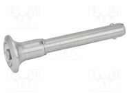 Locking pin; with locking,with knob; stainless steel; Ø: 16mm ELESA+GANTER