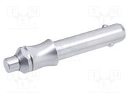 Locking pin; without handle,with locking; 10mm; 60kN ELESA+GANTER