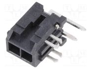 Connector: wire-board; socket; male; Micro-Fit 3.0; 3mm; PIN: 2 MOLEX