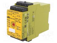 Module: safety relay; Usup: 24VDC; IN: 6; OUT: 5; PNOZ XV3P; -10÷55°C PILZ