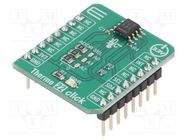 Click board; prototype board; Comp: TMP75C; temperature sensor MIKROE