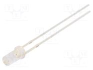 LED; 3mm; orange; 750÷1120mcd; 50°; Front: flat; 1.8÷2.6V; 78mW OPTOSUPPLY