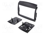 Radio frame; Hyundai; 2 DIN; black ACV