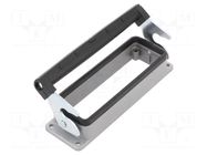 Enclosure for connectors: HDC; size H-B 24; with latch; straight LAPP