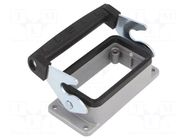 Enclosure for connectors: HDC; size H-B 10; for panel mounting LAPP