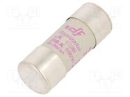 Fuse: fuse; aR; 100A; 690VAC; 700VDC; 22x58mm DF ELECTRIC