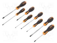 Kit: screwdrivers; Phillips,slot; 8pcs. BETA