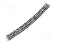 Braid; ØBraid : 10÷15nom.12mm; copper,polyester; -40÷150°C HELLERMANNTYTON