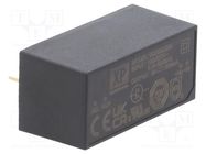 Converter: AC/DC; 3W; 85÷264VAC; 5VDC; Iout: 600mA; OUT: 1; 80%; VCE03 XP POWER