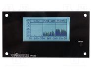 Audio analyser; 12VDC; for audio application development VELLEMAN